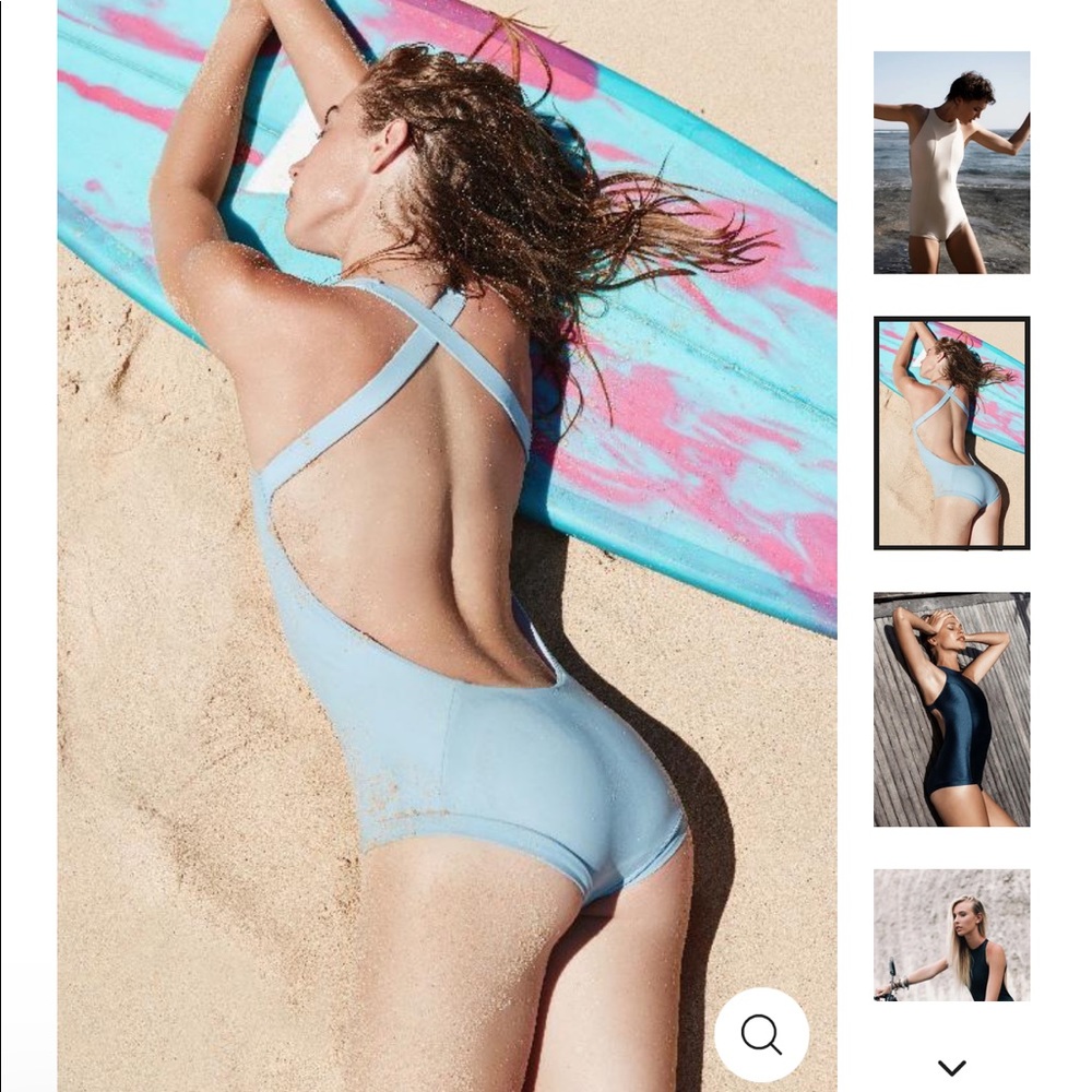 Makara— One Piece Bathing Suit High Neck